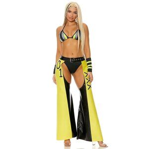 Feeling Filthy Superstar Costume SZ M/L Halloween MSRP $85 Dye Transfer